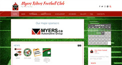 Desktop Screenshot of myersriders.ca